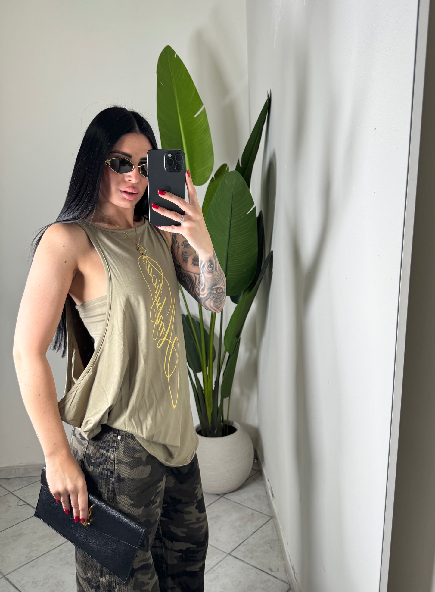Maxi canotta+ fascia✨
