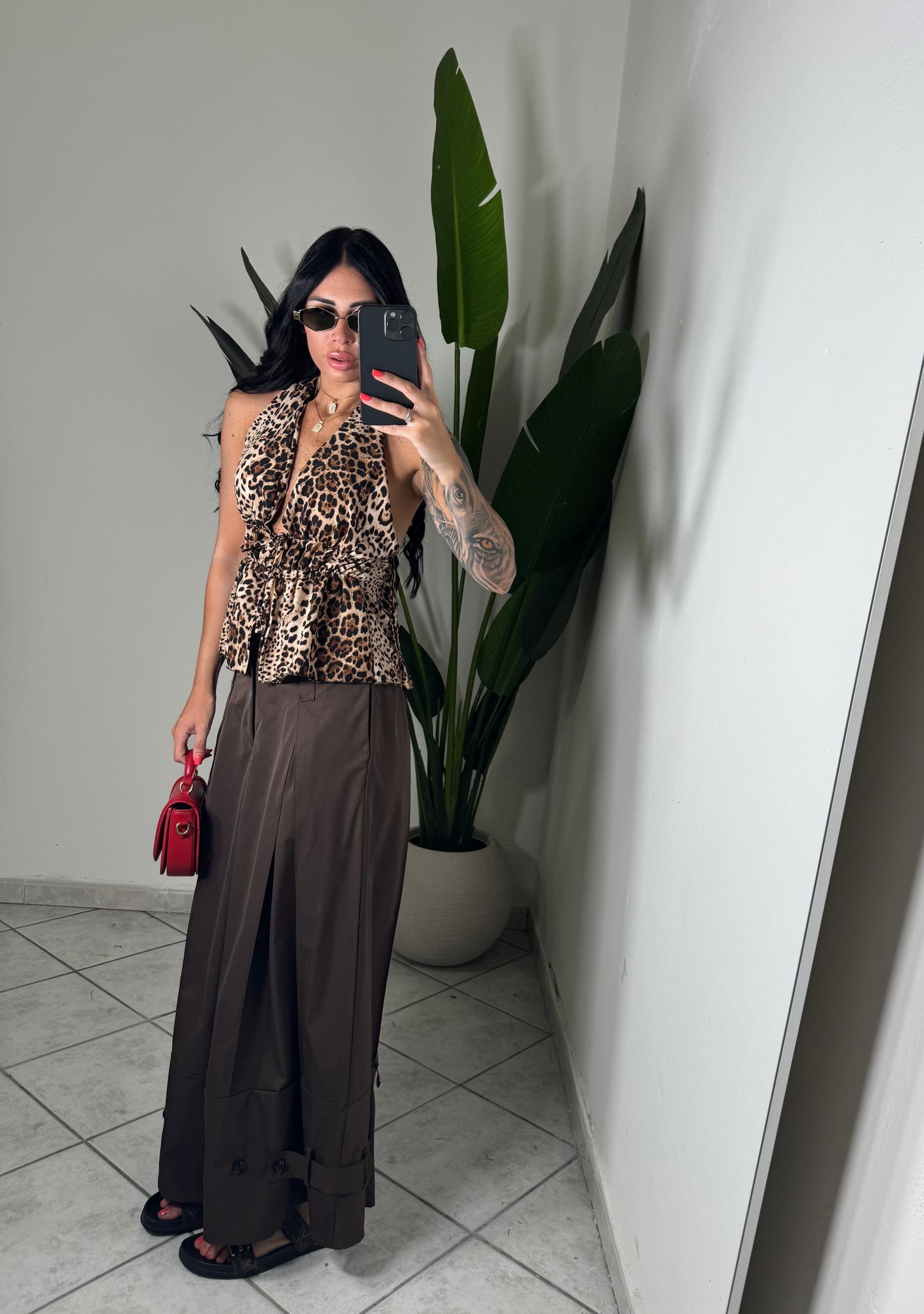 Pantalone palazzo✨marrone