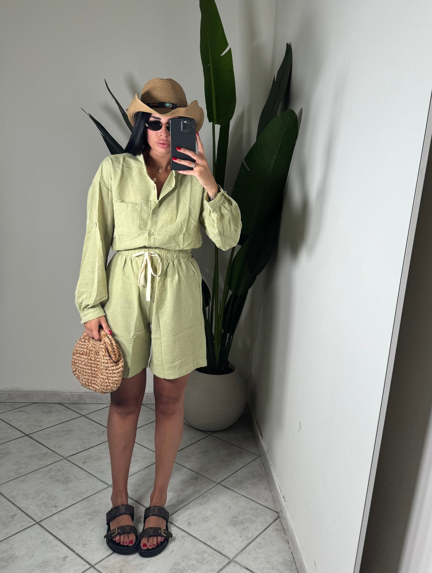 Coordinato lino 570✨