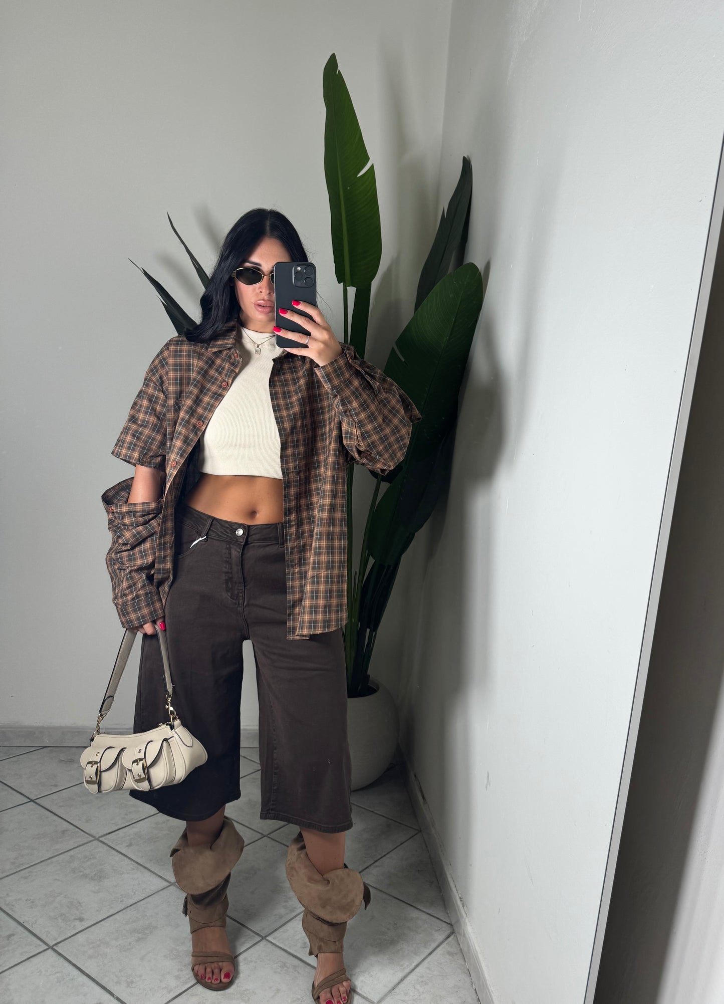 Maxi camicia quadri✨