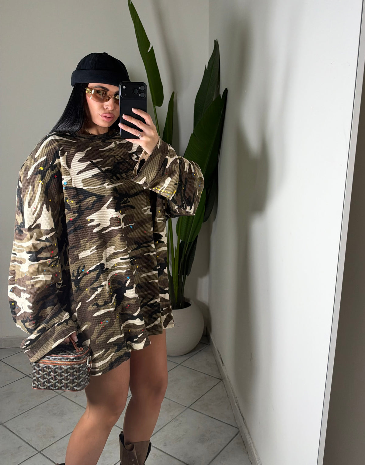 Maxi FELPONE MILITARE ✨