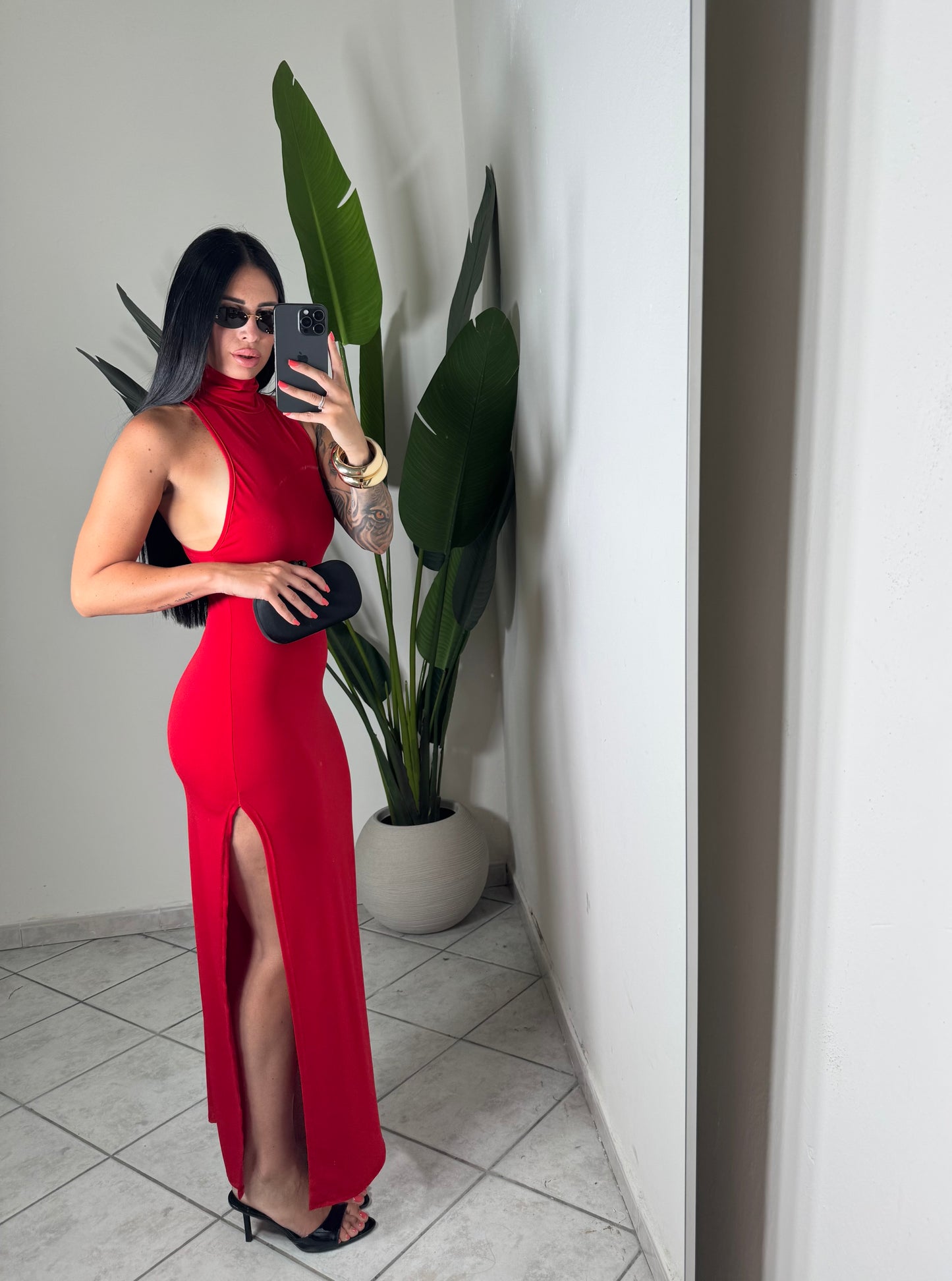 Long dress elen✨rosso