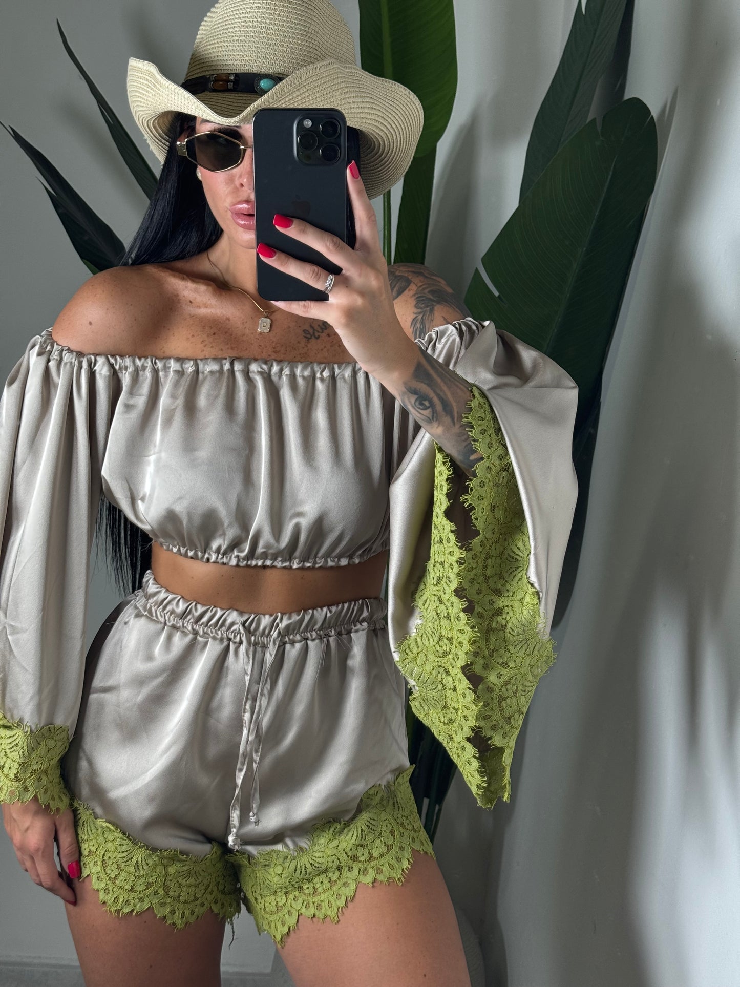 Coordinato raso✨