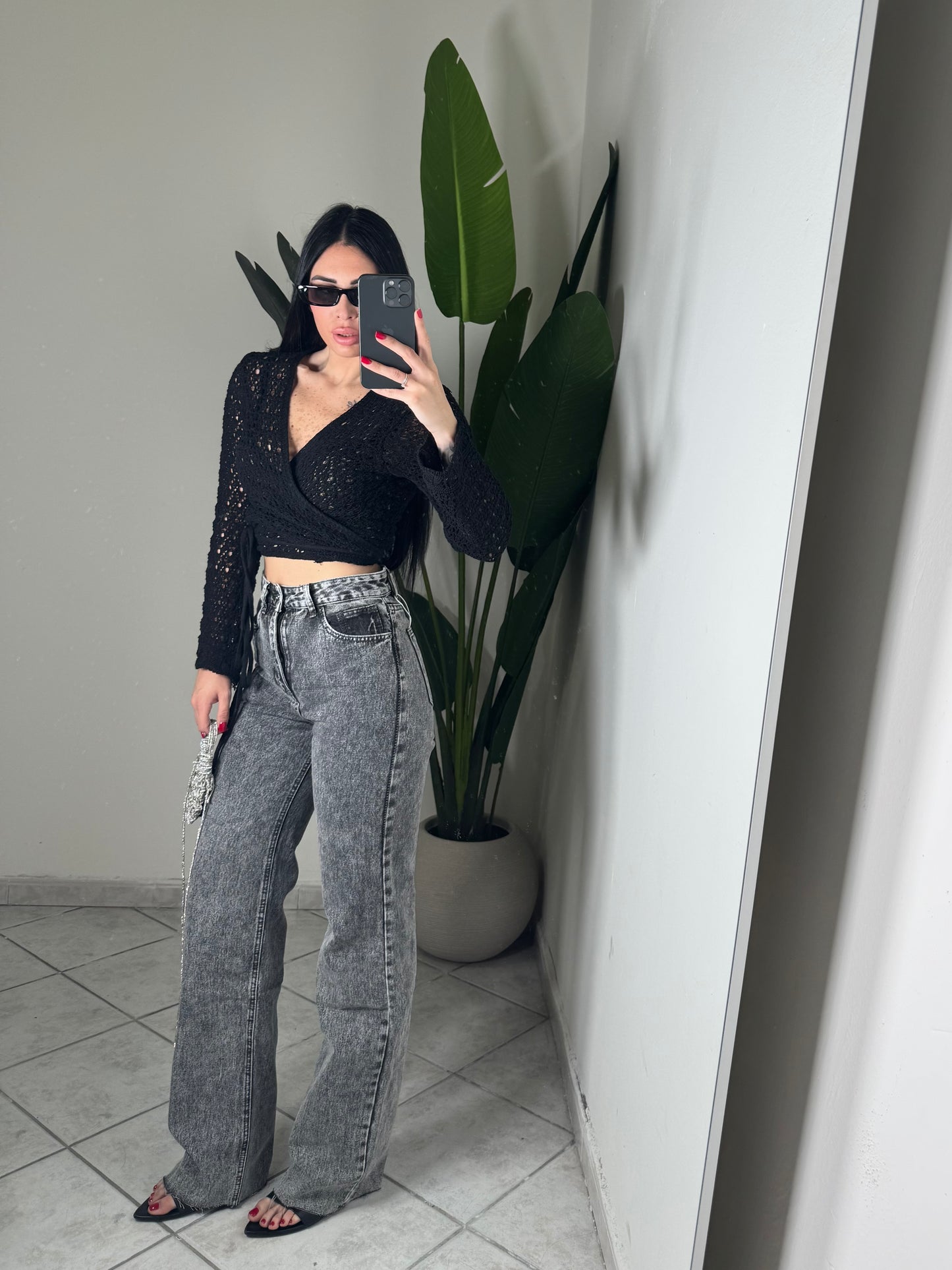 Jeans seesee grigio✨
