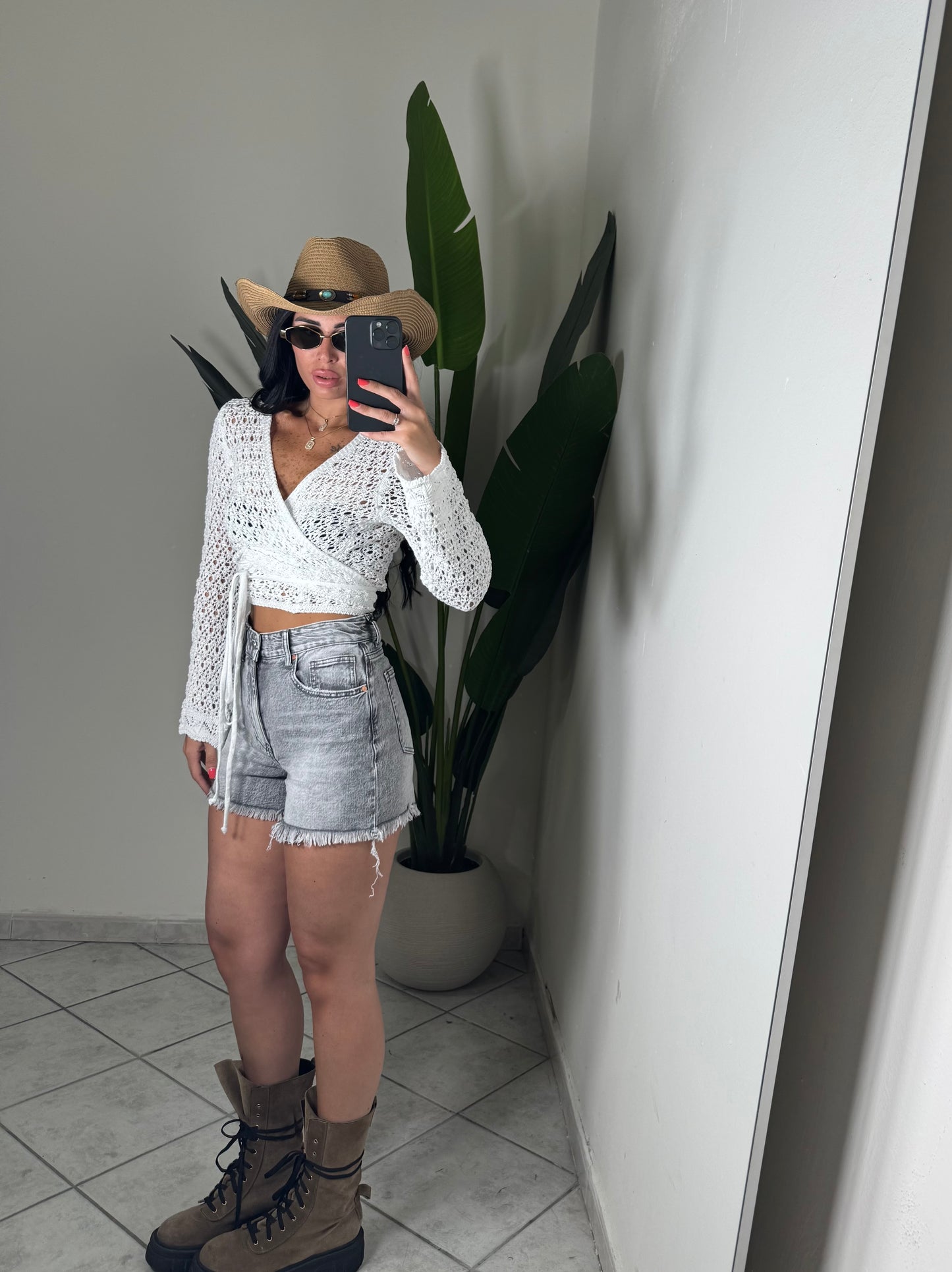 Short miss bon bon✨grigio