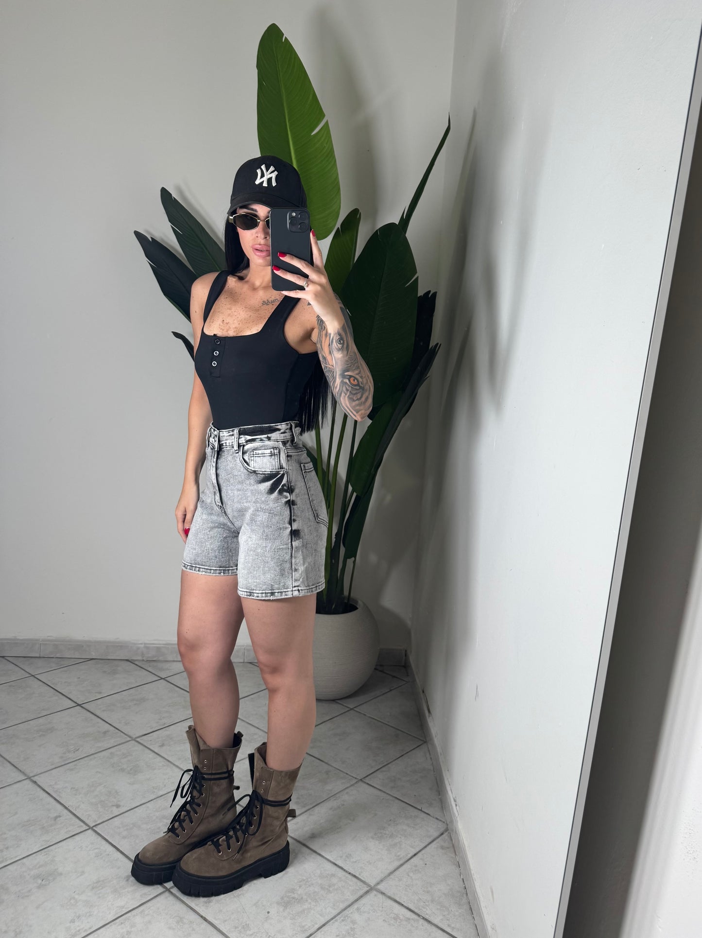 Shorts grigio✨mis bon
