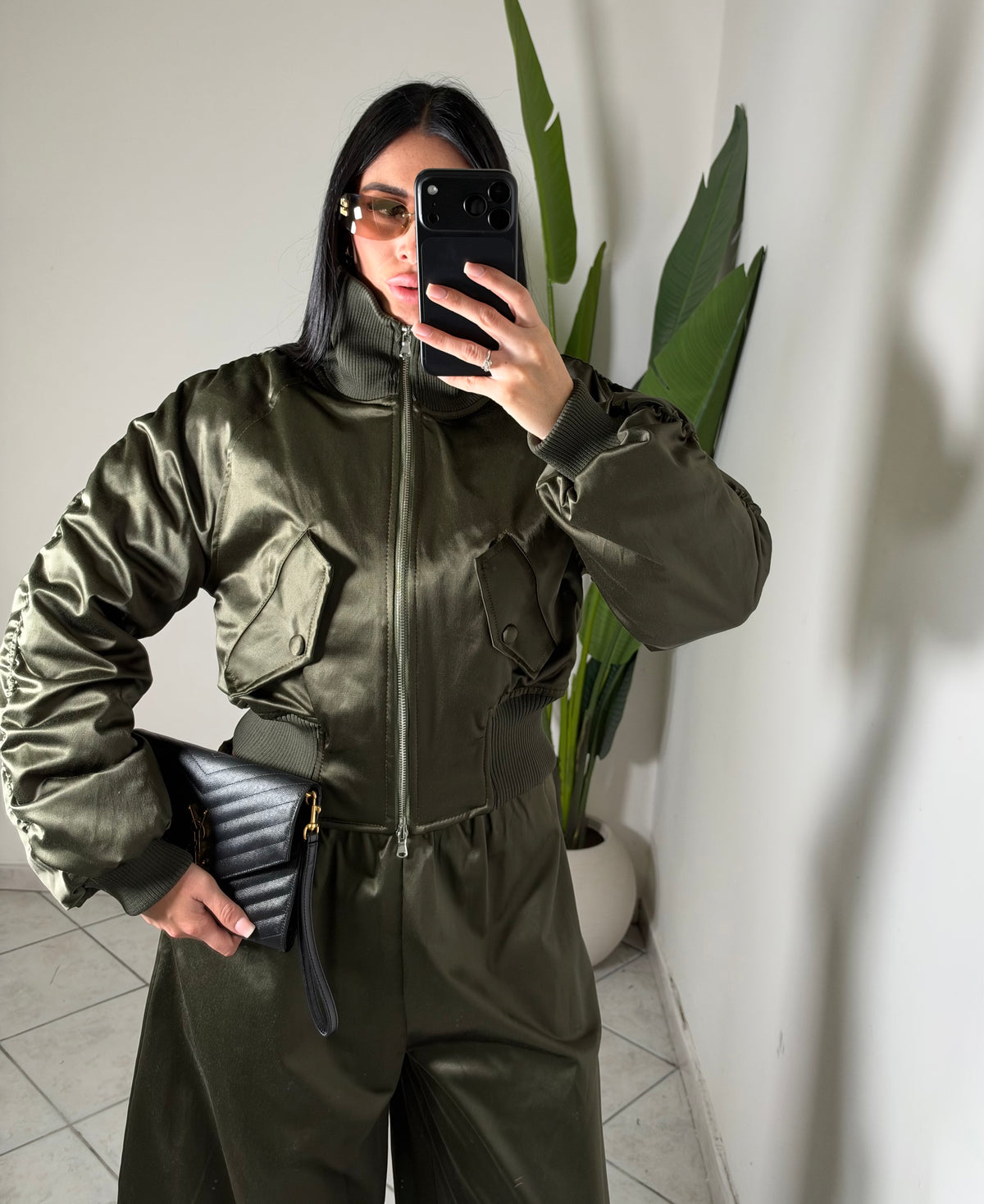 Bomber lumina VERDE✨