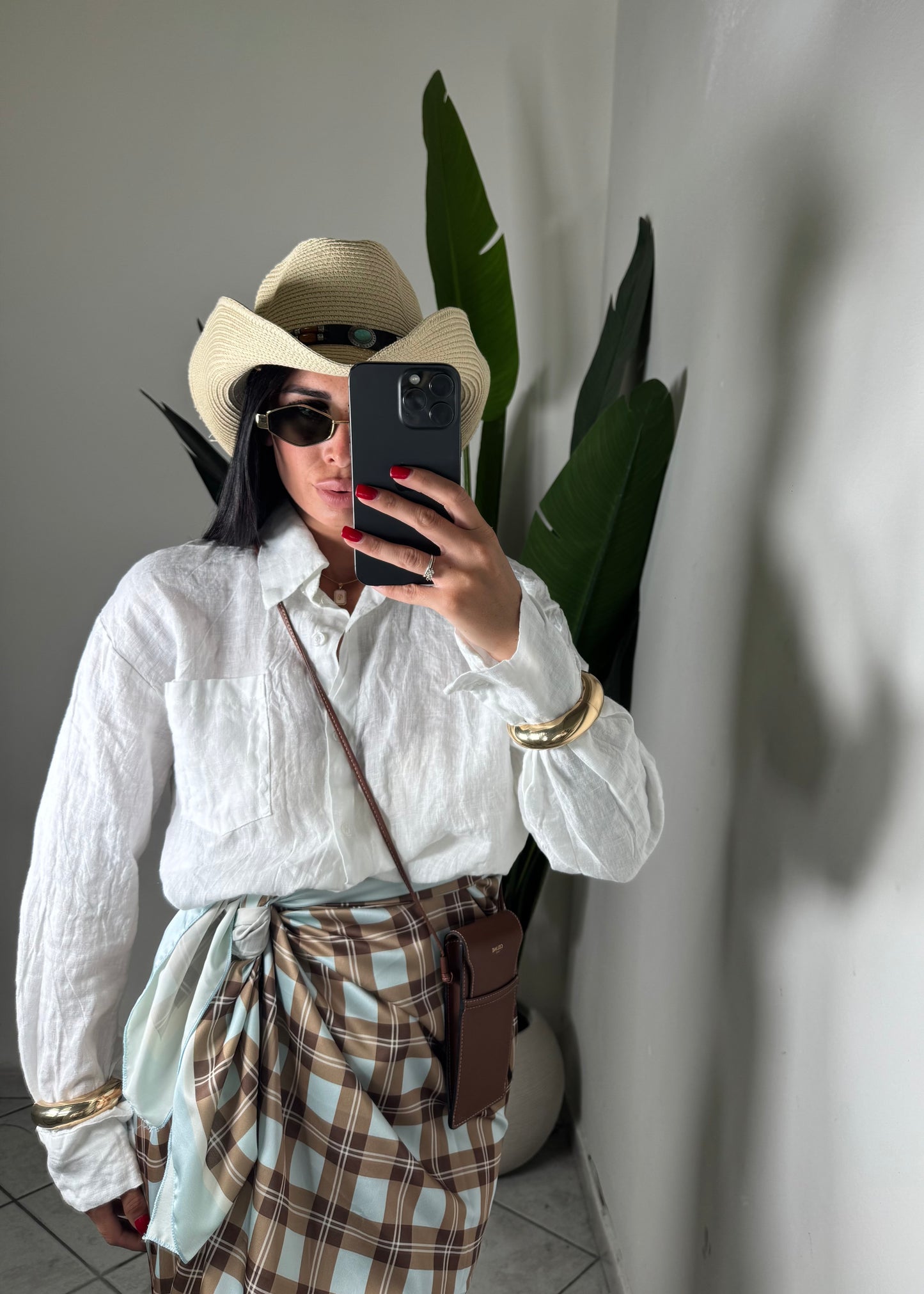 Camicia Lino bianca✨