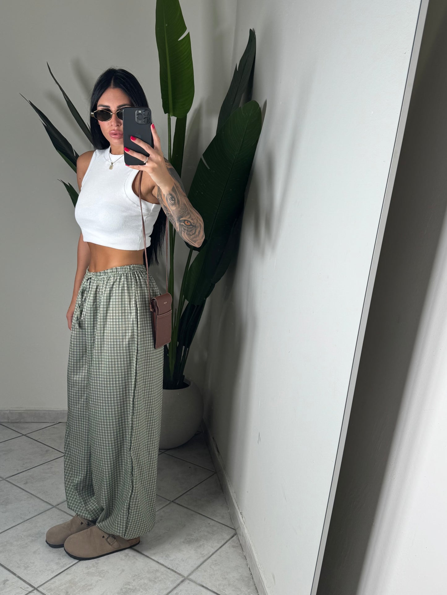 Pantalone quadretti✨