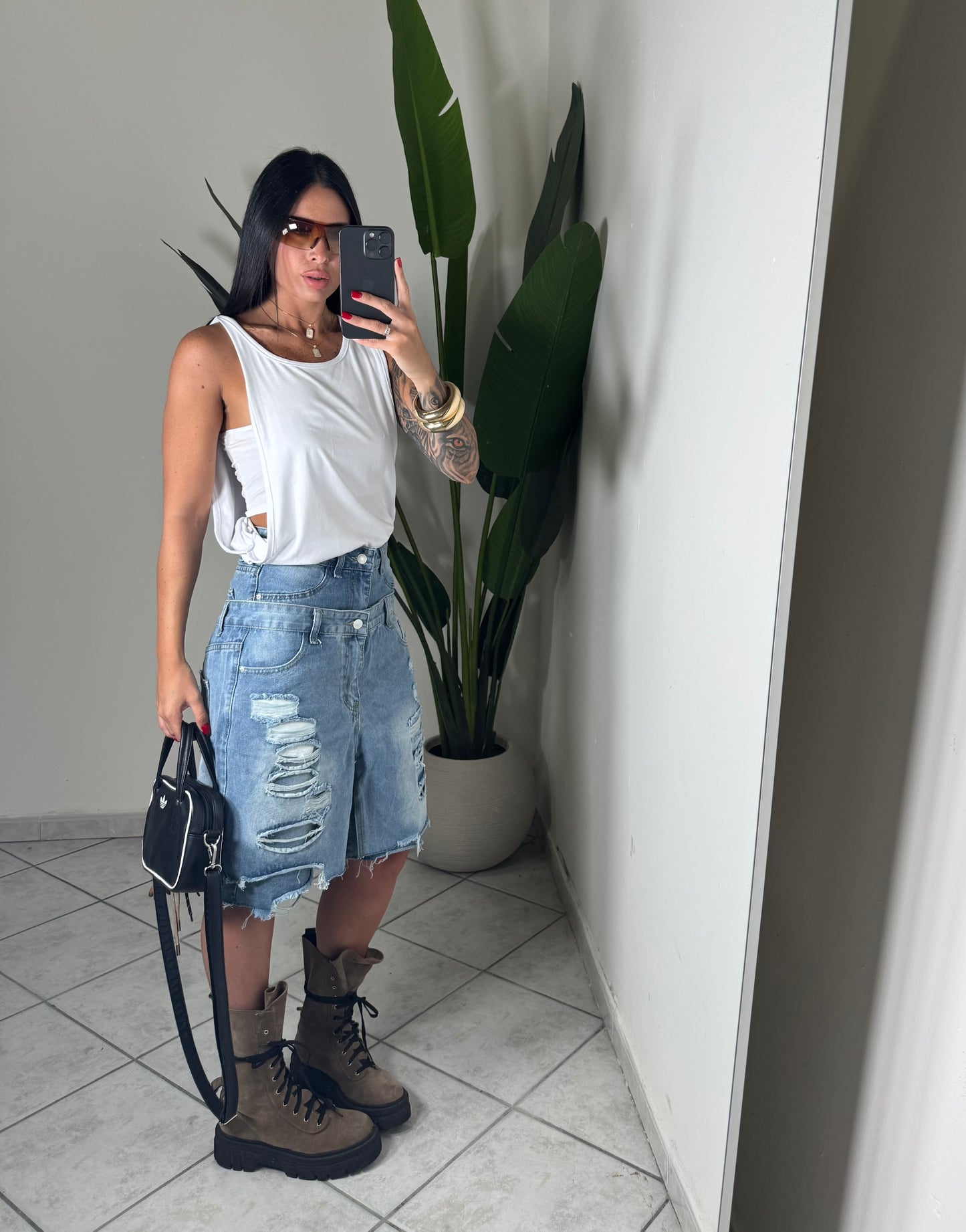Maxi bermuda doppia abbottonatura✨
