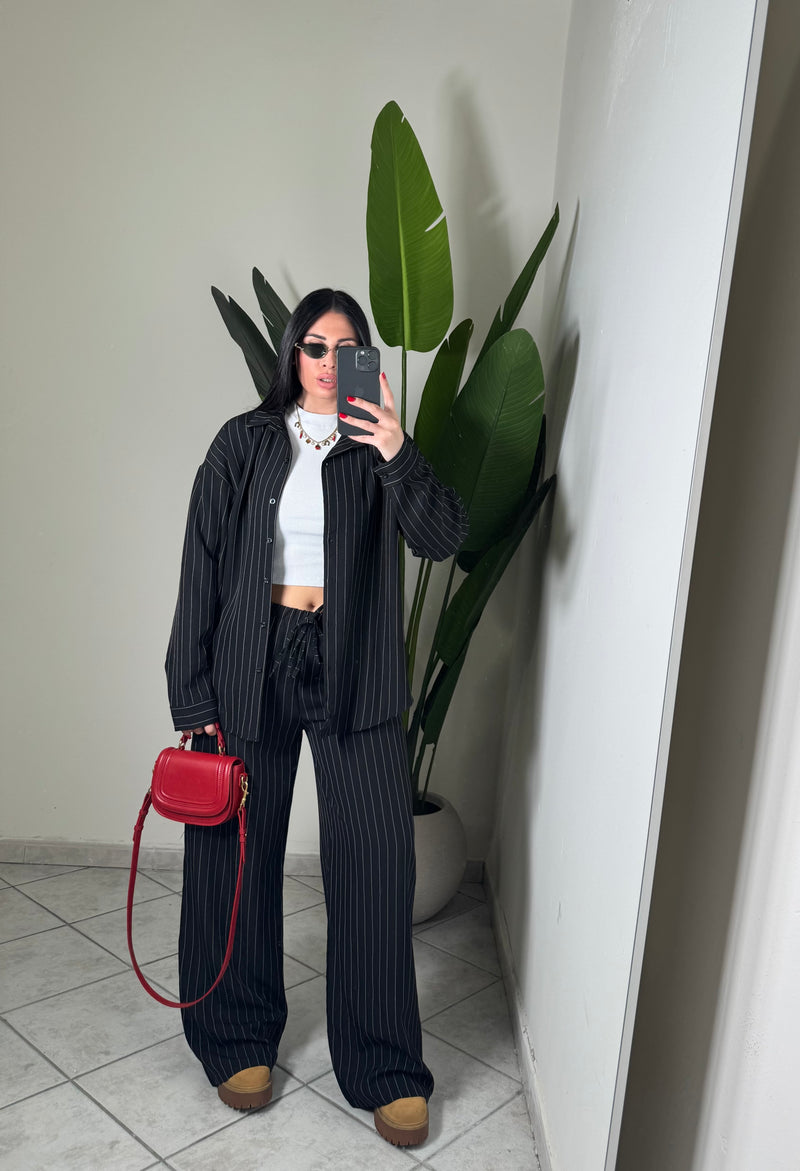 Coordinato gessato ✨