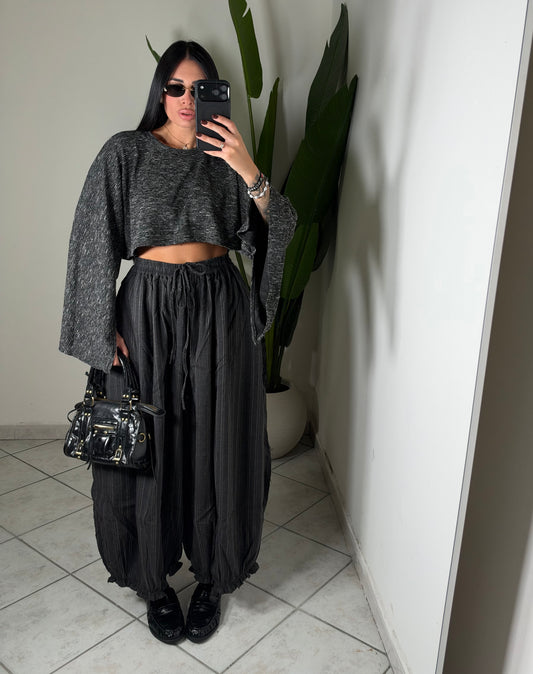 Pantalone ballon gris✨