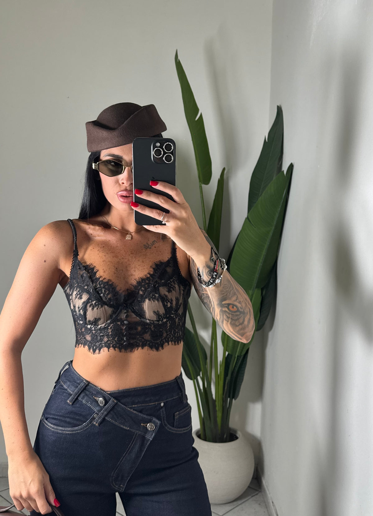 Bralette merlettata✨nera