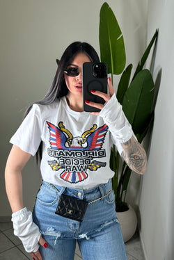 T-shirt WAR✨con guanti