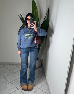 Felpa vintage✨blu