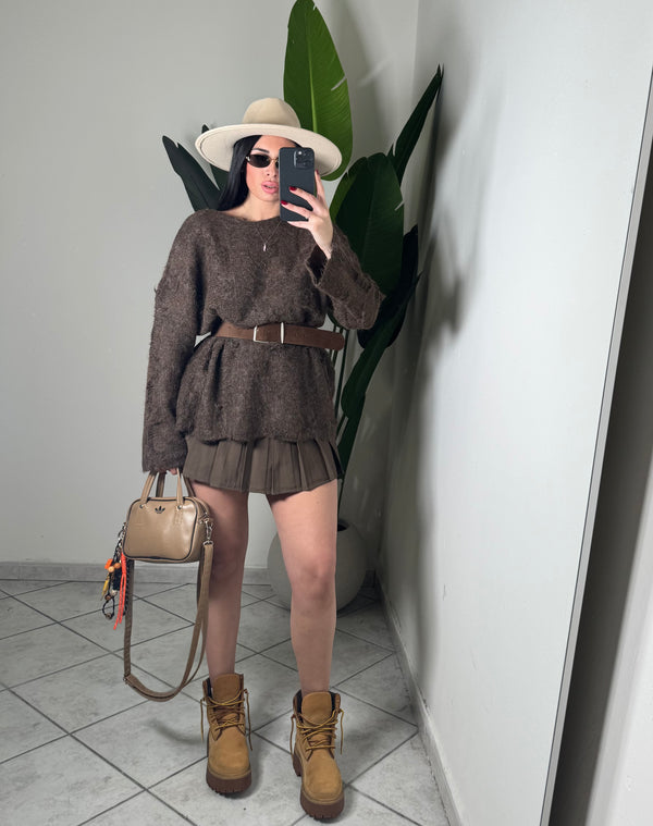 MAXI PULL✨con cintura