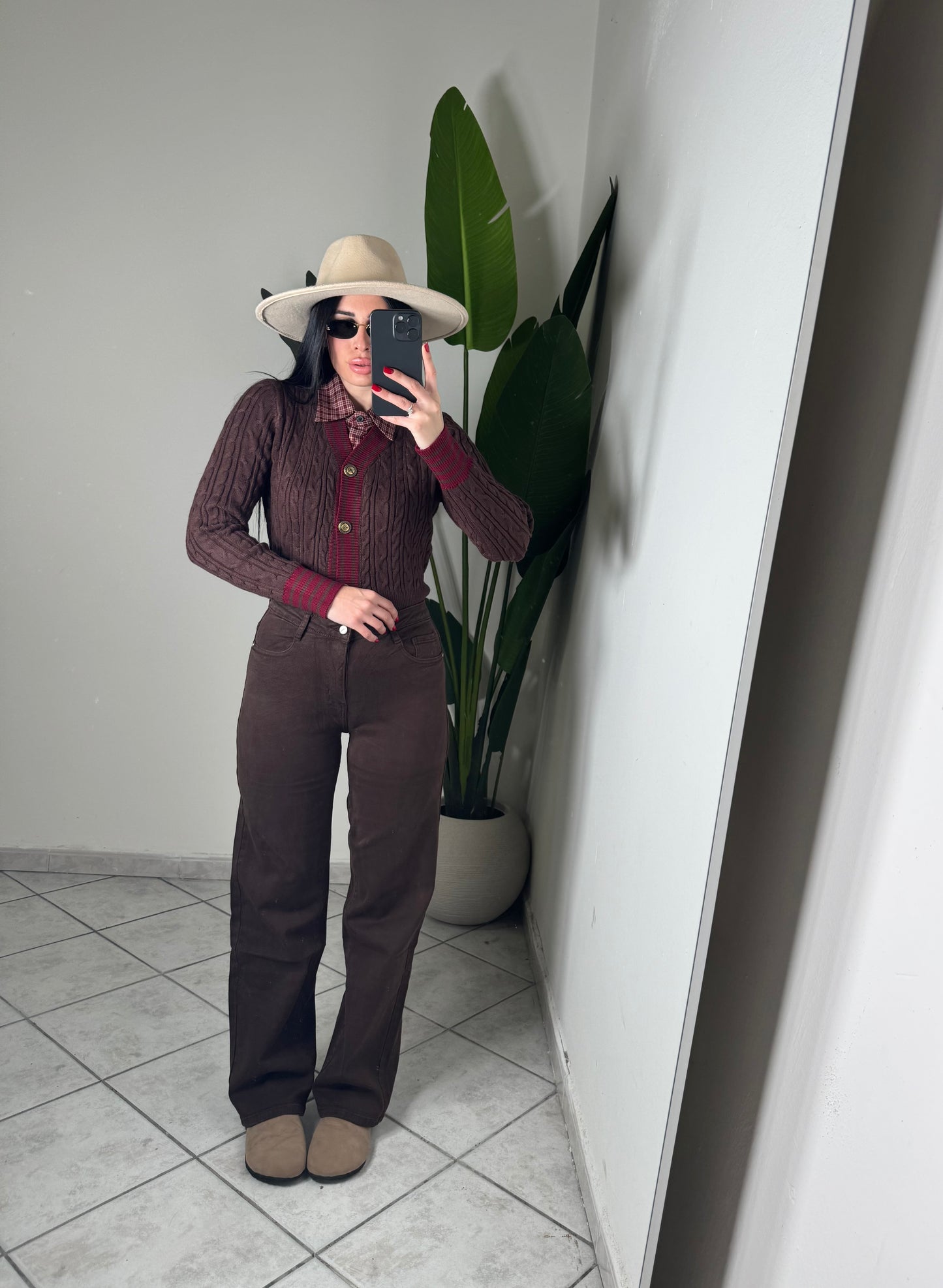 Jeans adrix brown✨