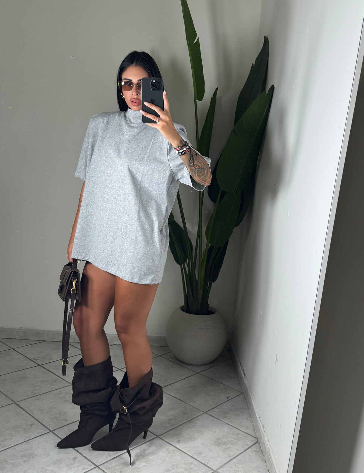 Maxi t-shirt just west mezza manica ✨