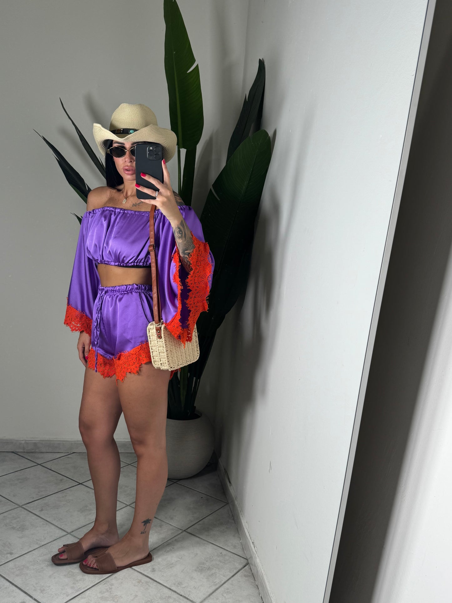 Coordinato raso✨