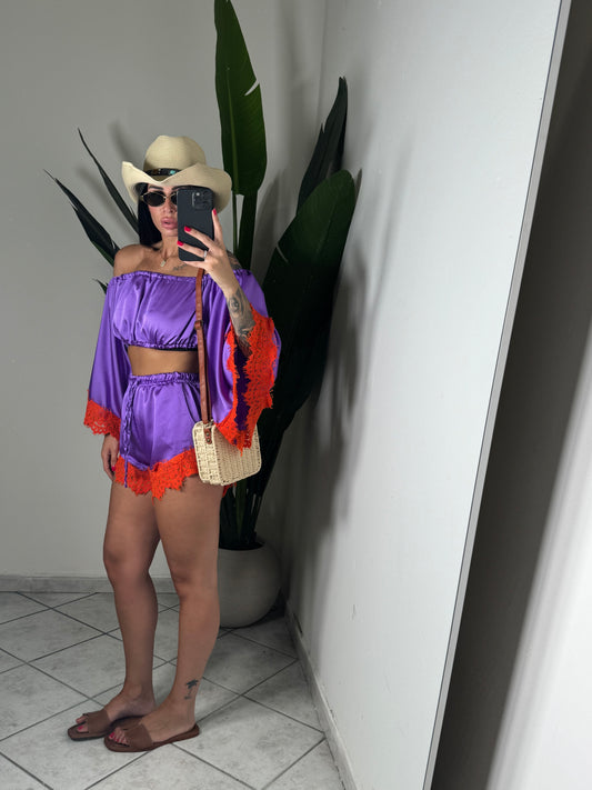 Coordinato raso✨