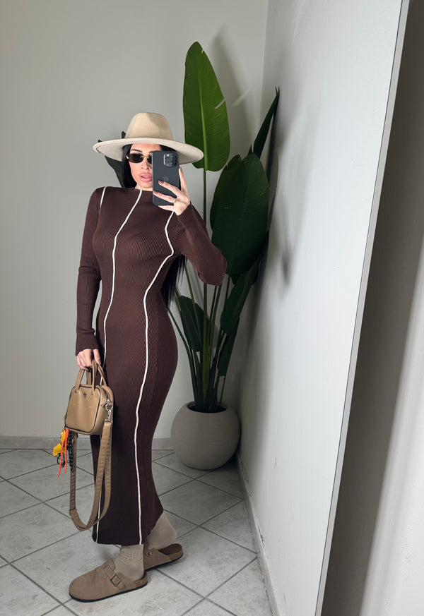 DRESS ALINA✨marrone