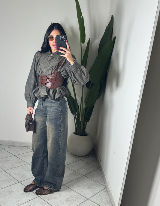 Jeans barrel✨390