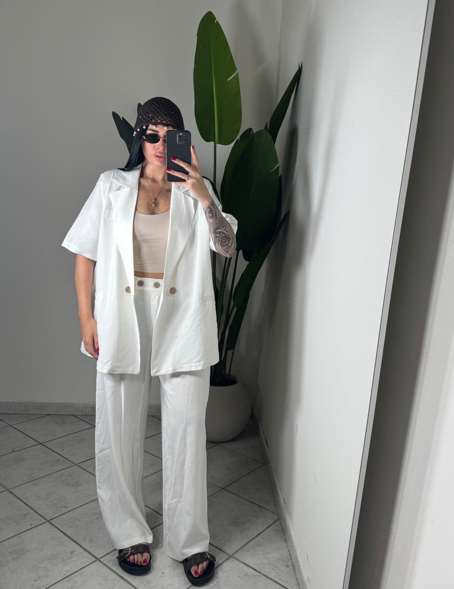 Tailleur lino✨