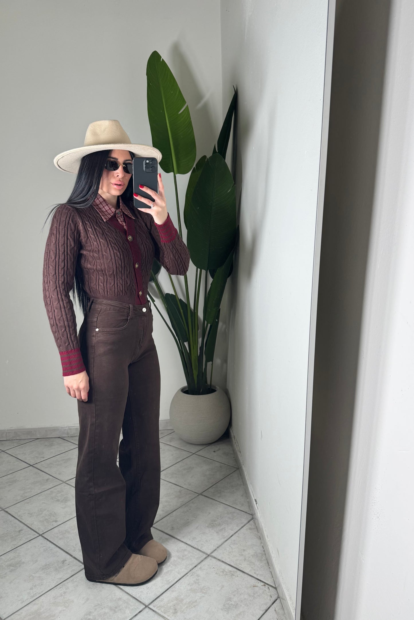 Jeans adrix brown✨