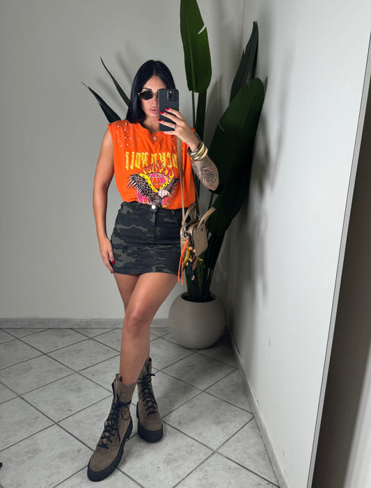 Panta-gonna militare✨