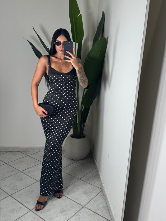 Long dress pois✨