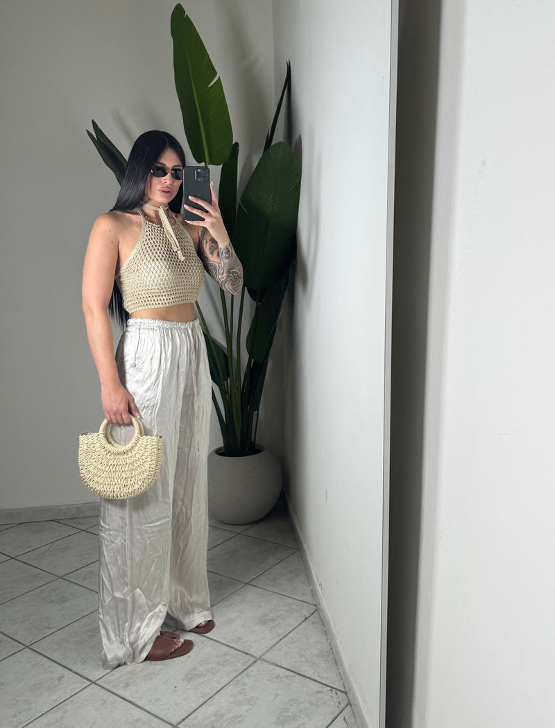 Pantalone raso