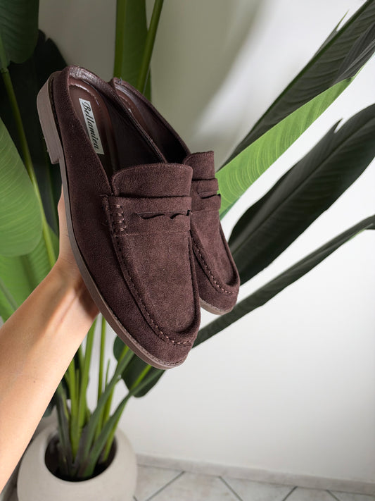 Mocassino camoscio ✨marrone