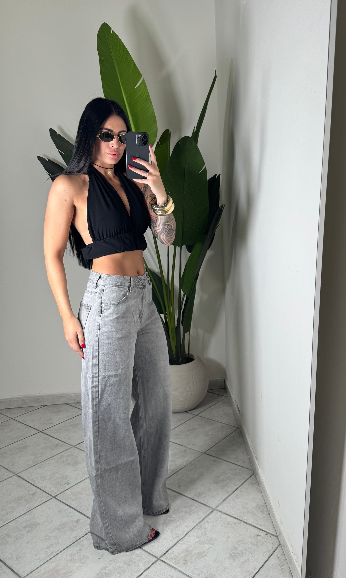 Jeans seesee grigio✨