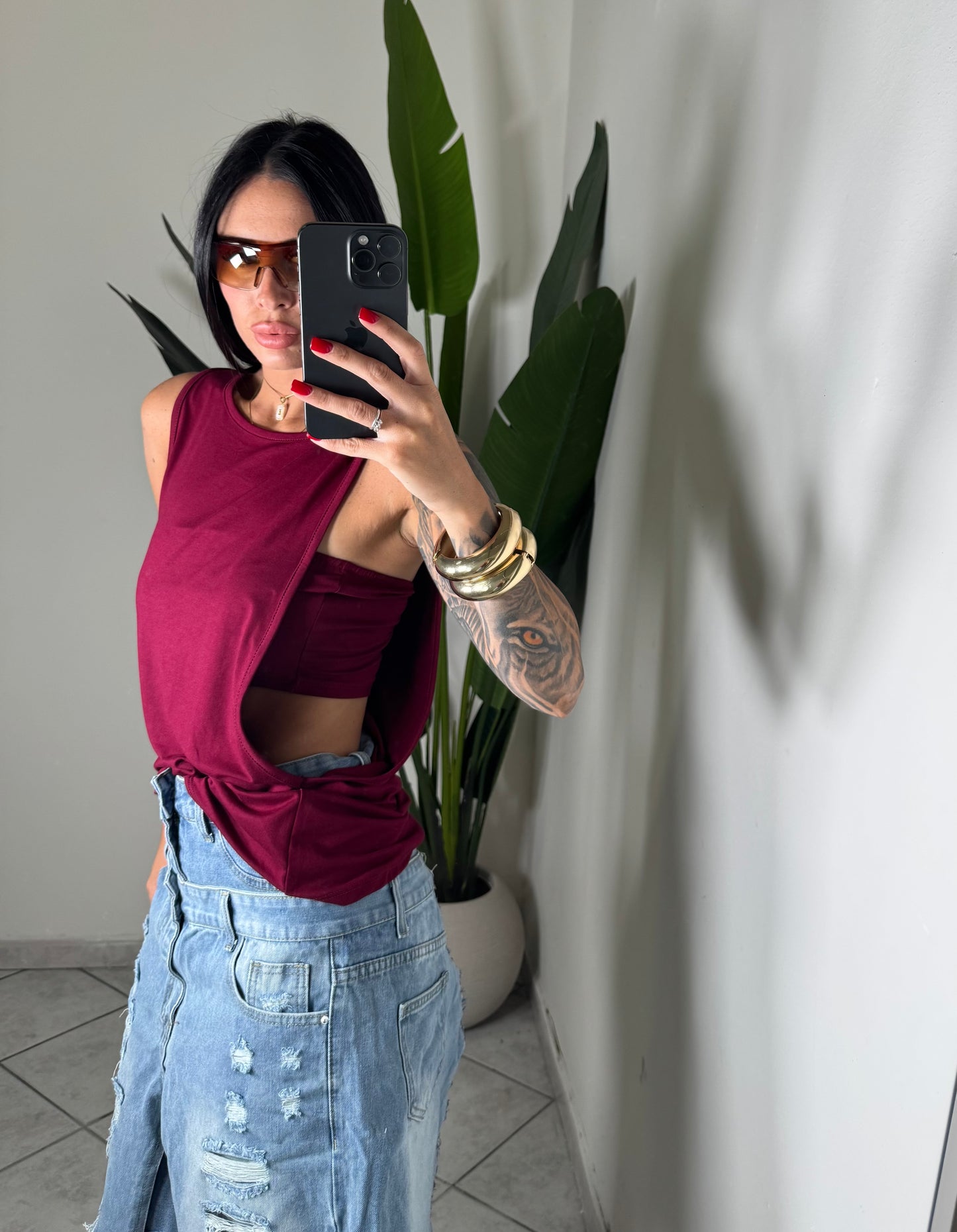 MAXI CANOTTA+FASCIA✨