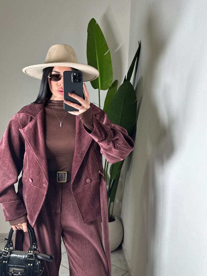 TRENCH just west✨Bordó