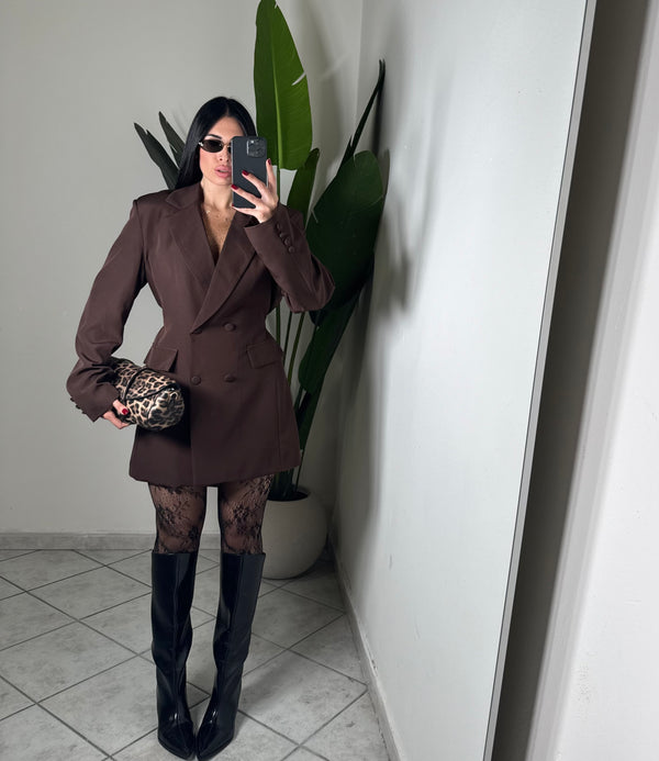 Blazer dress✨marrone