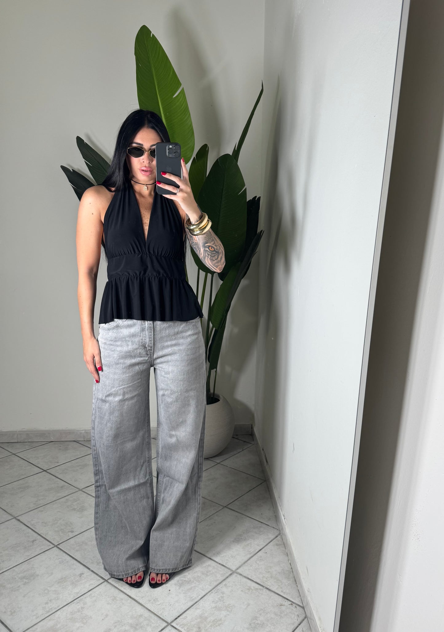 Jeans seesee grigio✨