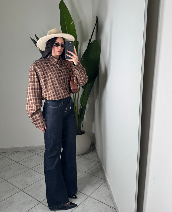 Jeans Miss bon bon✨con stringhe