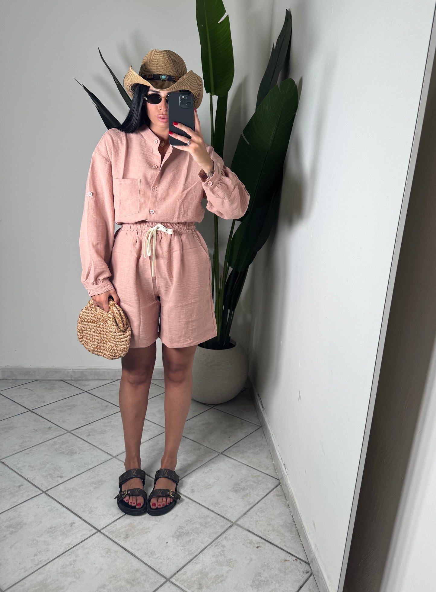 Coordinato lino 570✨
