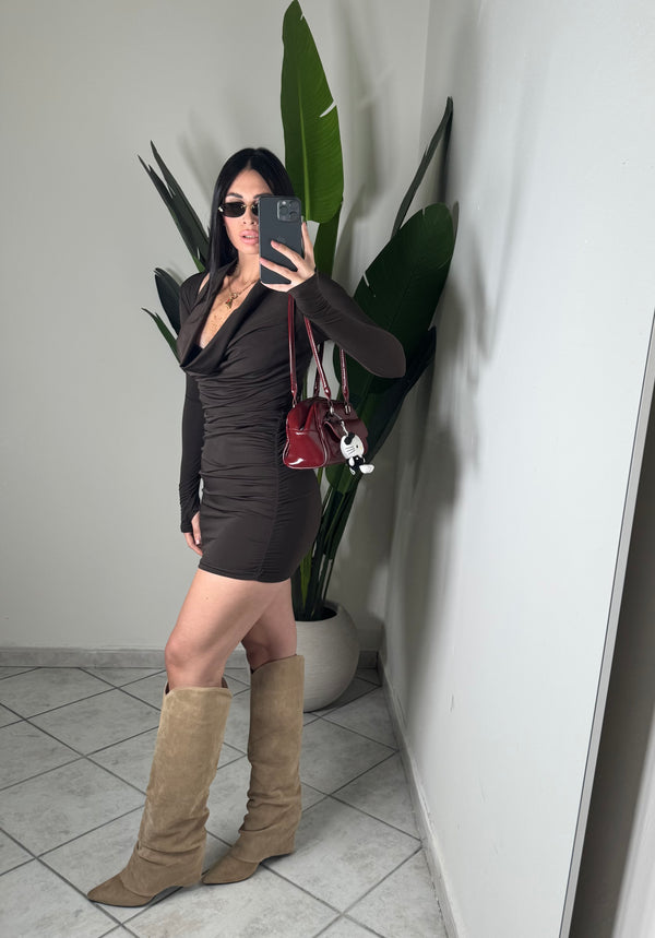 Dress aury✨marrone