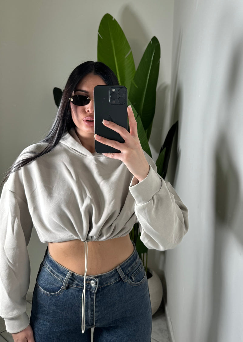 Felpa crop✨