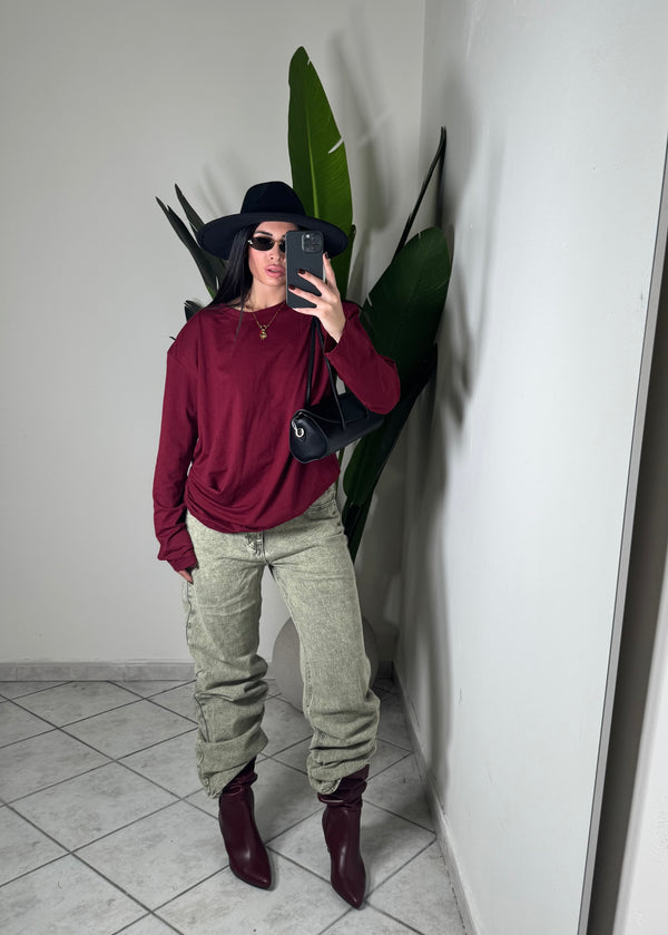 MAXI T-shirt maniche lunghe✨
