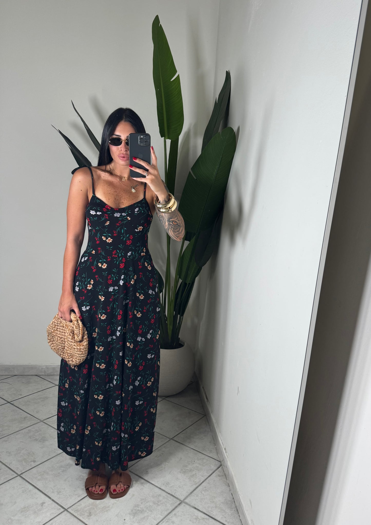 Dress fiorellini ✨con rosso