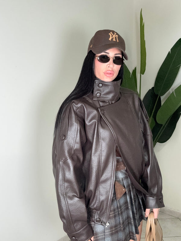 BOMBER JOY✨MARRONE