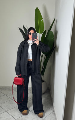 Coordinato gessato ✨