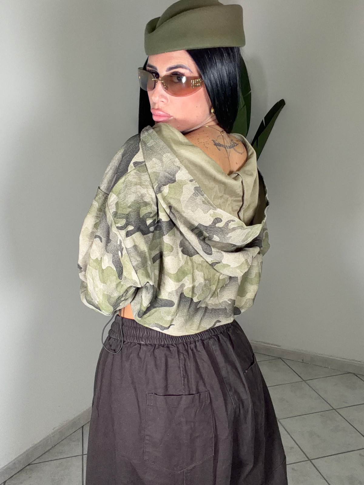 Felpina militare ✨