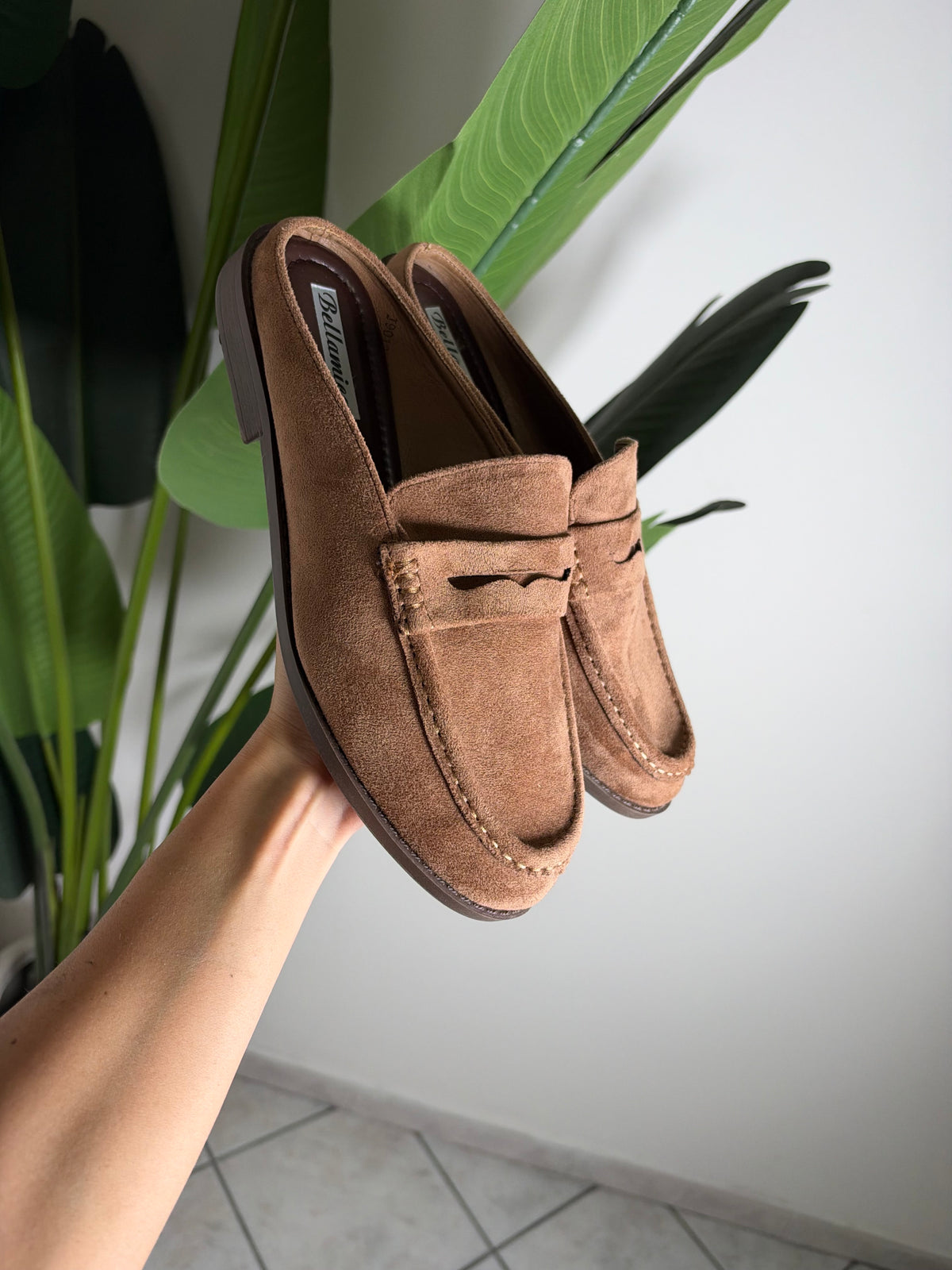 Mocassino camoscio ✨beige