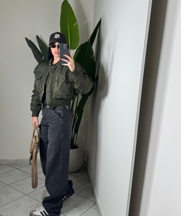 Bomber alpha✨verde