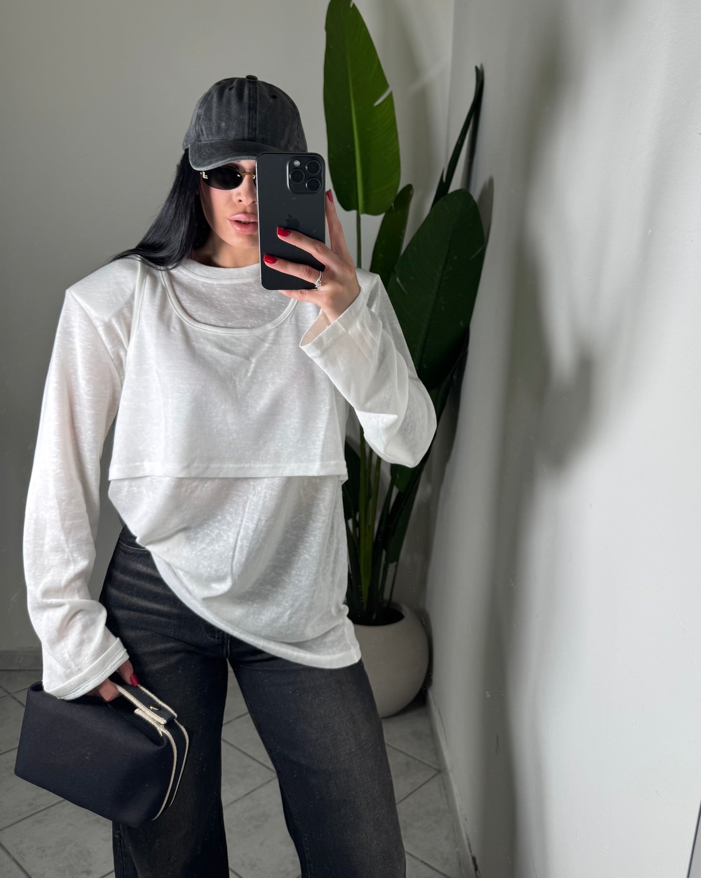 T-shirt azara✨bianco