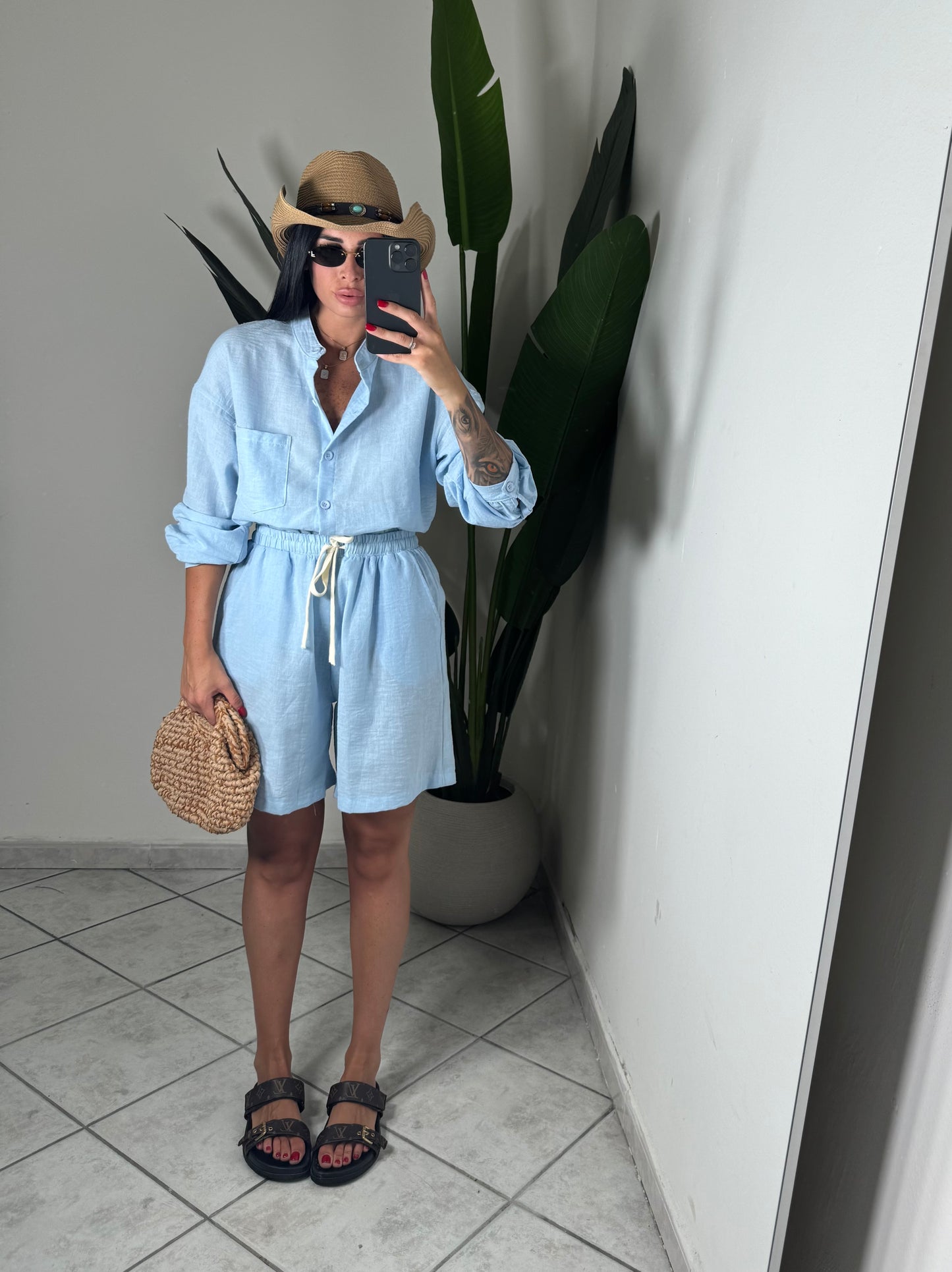 Coordinato lino 570✨